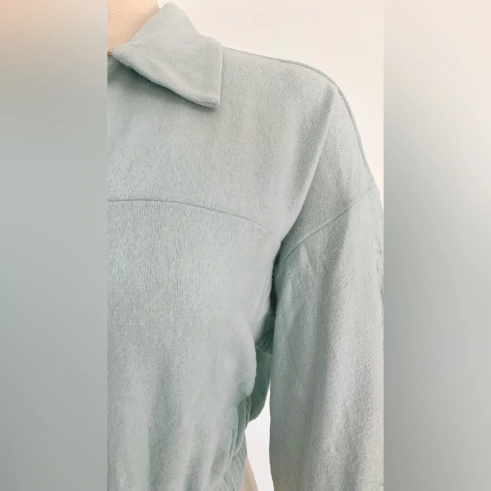 Fleece Quarter Zip Pull Over Sweatshirt - Picture 5 of 7